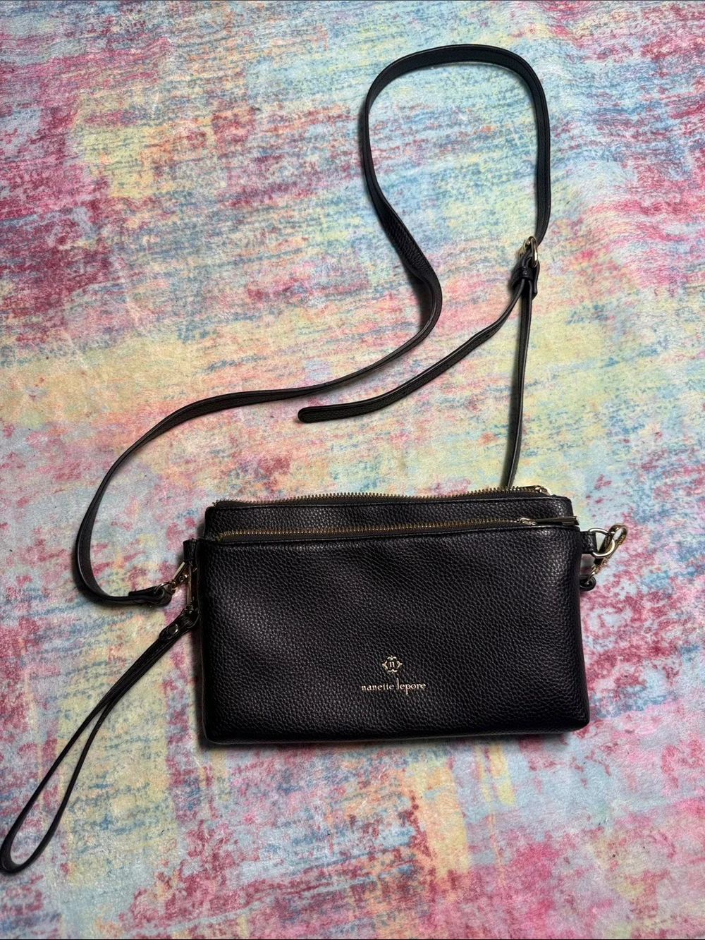 Nanette Lepore compact pebbled